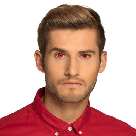 Lentilles 1 Mois rouge