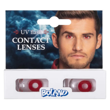 Lentilles rouges fluo