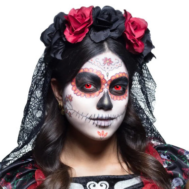 Lentilles Fluo rouge