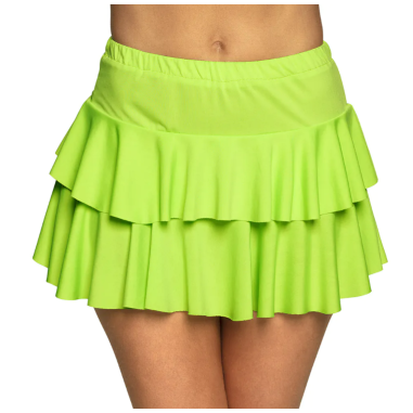 Mini-Jupe Fluo vert