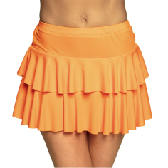 Mini-Jupe Fluorescente orange 2