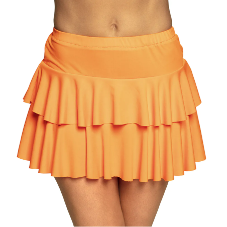 Mini-Jupe Fluorescente orange