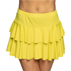 Mini-Jupe Fluorescente jaune 2