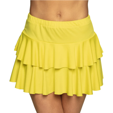 Mini-Jupe Fluorescente jaune