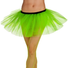 Tutu fluo en résille vert