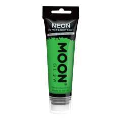 Peinture pour le visage UV néon intense vert