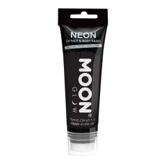 Peinture pour le visage UV néon intense noir