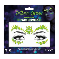 Face Jewels fluo vert