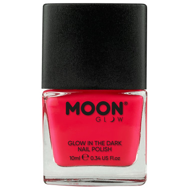 Vernis rose phosphorescent