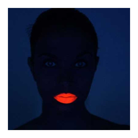 Rouge à Lèvres bleu Fluo