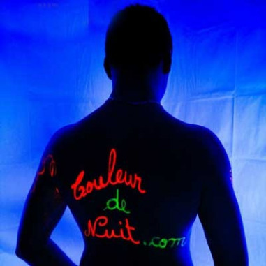 Stick Crayon bleu  Fluo Corps