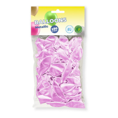 Sachet de 50 ballons rose