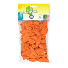 50 ballons de baudruche Orange, TOP PRIX - 23 cm - 100% éco responsable