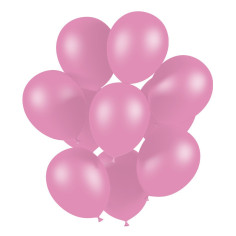 Lot de 50 ballons rose de baudruche 2