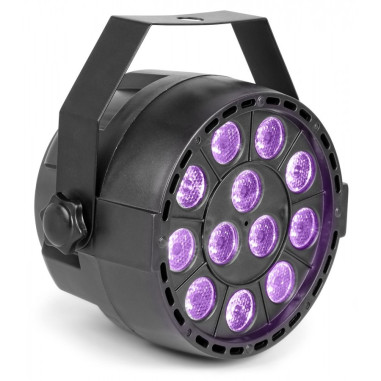 Jeu de lumière noir Party PAR UV 12 LEDs 1W Max Jeu de lumière noir Party PAR UV 12 LEDs 1W Max