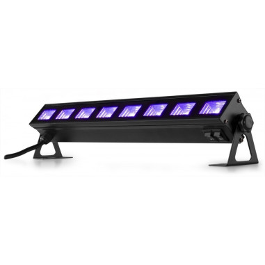 Barre à LEDs UV 8x3W, 2 en 1- BeamZ