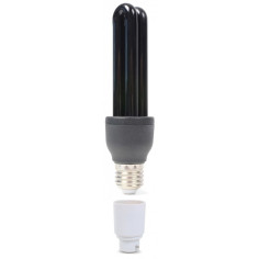 Ampoule UV lumière noire / douille baïonnette 25W E27