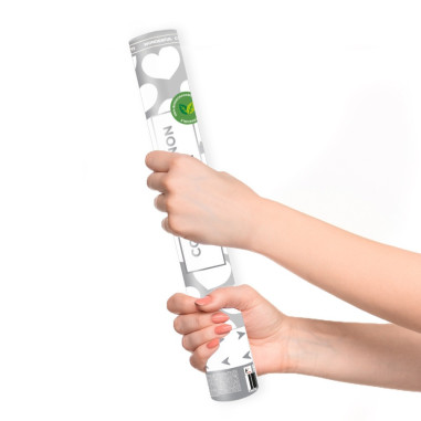 Canon à confettis de 40 cm pour mariage