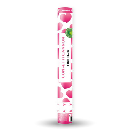 Canon à confettis rose saint valentin