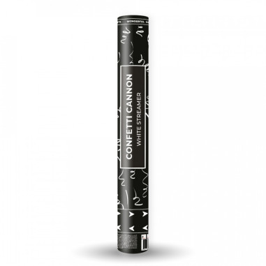 Canon à confettis blancs Canon à confettis blancs