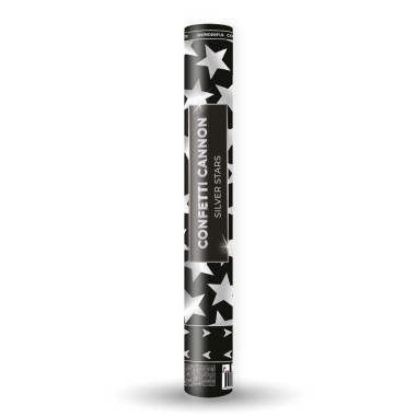 Canon à confettis argents