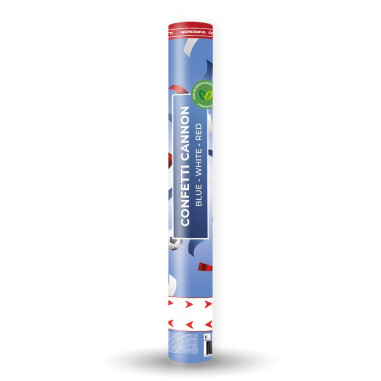 Canon à confettis pour supporter la France