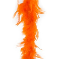 Boa fluo orange fluorescent 2m45