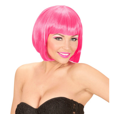 Perruque fluo rose Perruque fluo rose