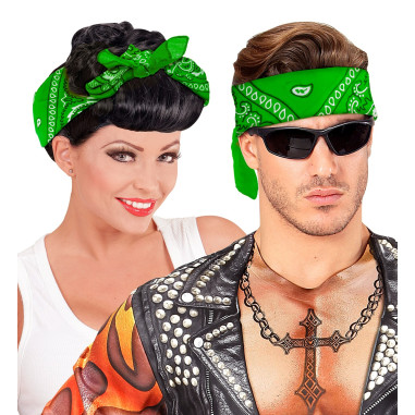 Bandana rétro vert Bandana rétro vert