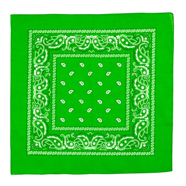 Bandana rétro vert Bandana rétro vert