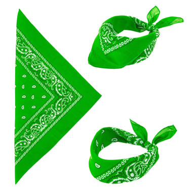 Bandana rétro vert