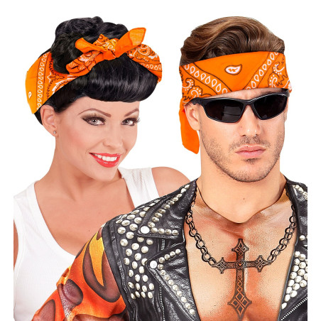 Bandana rétro orange