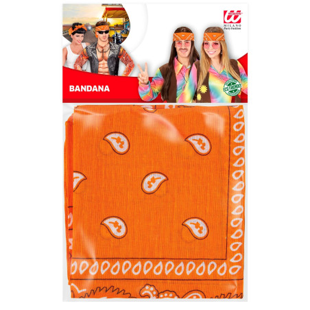 Bandana rétro orange