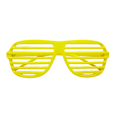 Lunettes jaune Fluo Striées