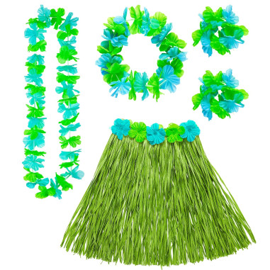 Set Hawaien vert Complet