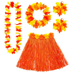 Kit Hawaien Complet orange