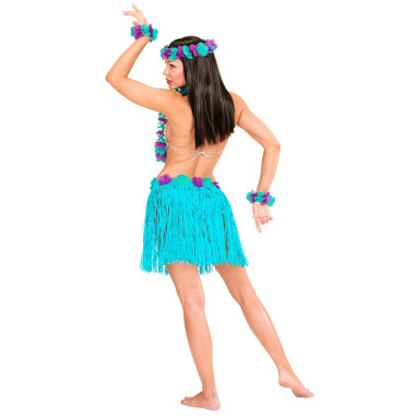 Set Hawaien bleu Complet Set Hawaien bleu Complet