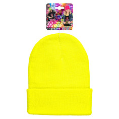 Bonnet jaune fluorescent 2