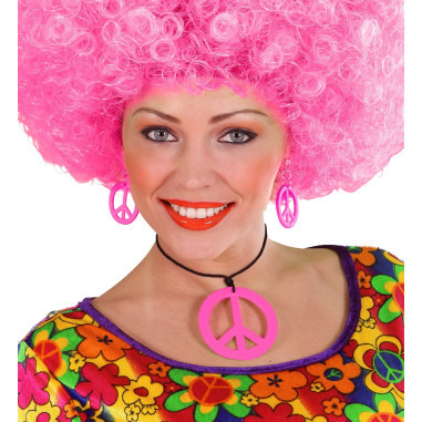 copy of Halskette & Ohrringe Neon-Hippie