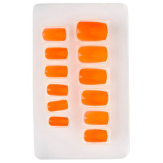 Faux-Ongles Fluorescents - Lot de 12 orange 2