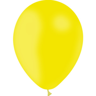 20 Mini-ballons Jaune 13 cm 20 Mini-ballons Jaune 13 cm