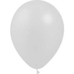 20 Mini-ballons Argent 13 cm 2