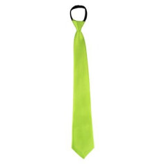 Cravate fluorescente vert