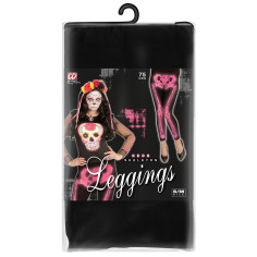 Leggings Neon-Skelett 2
