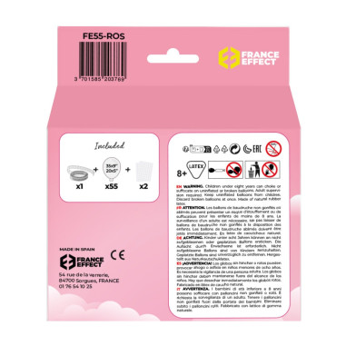 Arche de ballons rose et blanc Arche de ballons rose et blanc