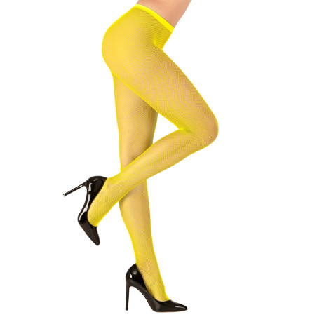 Collants fluo résille
