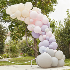 Arche de ballon rose, lilas... 2