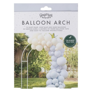 Arche de ballons nude