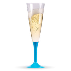 10 flûtes à champagne pied... 2
