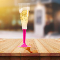 10 flûtes à champagne pied... 2